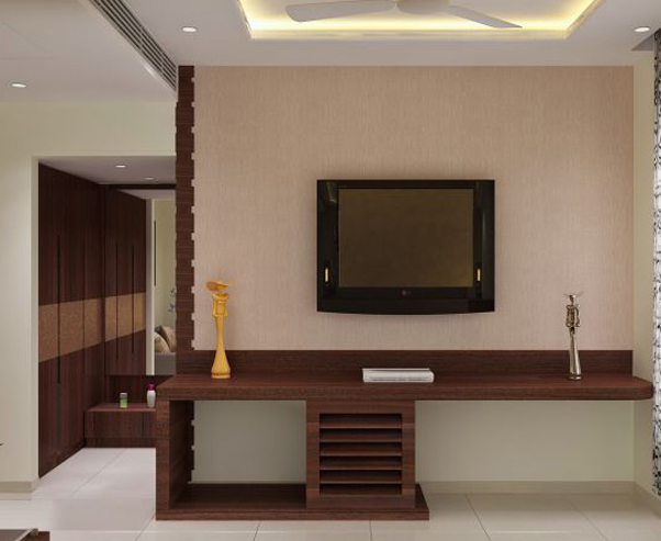 Executive Room TV and Dressing Area